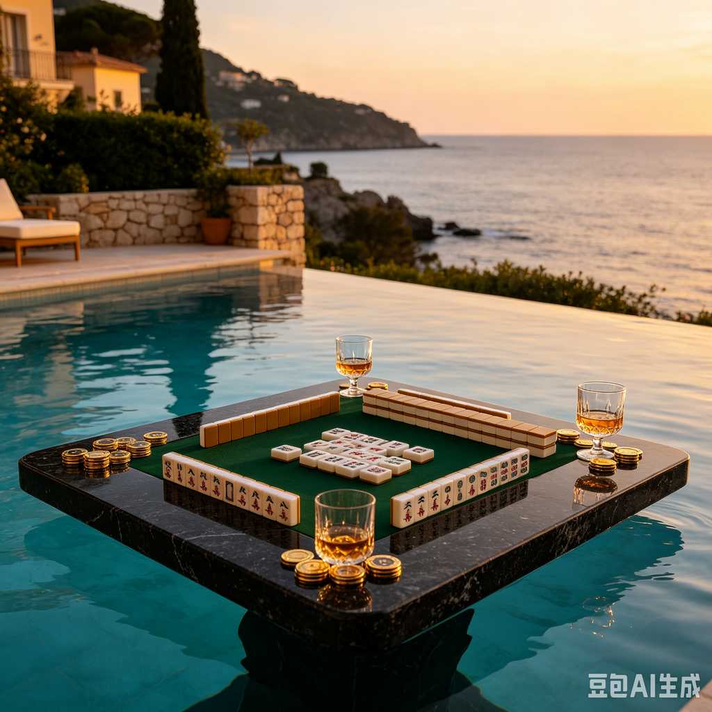 portable luxury mahjong set