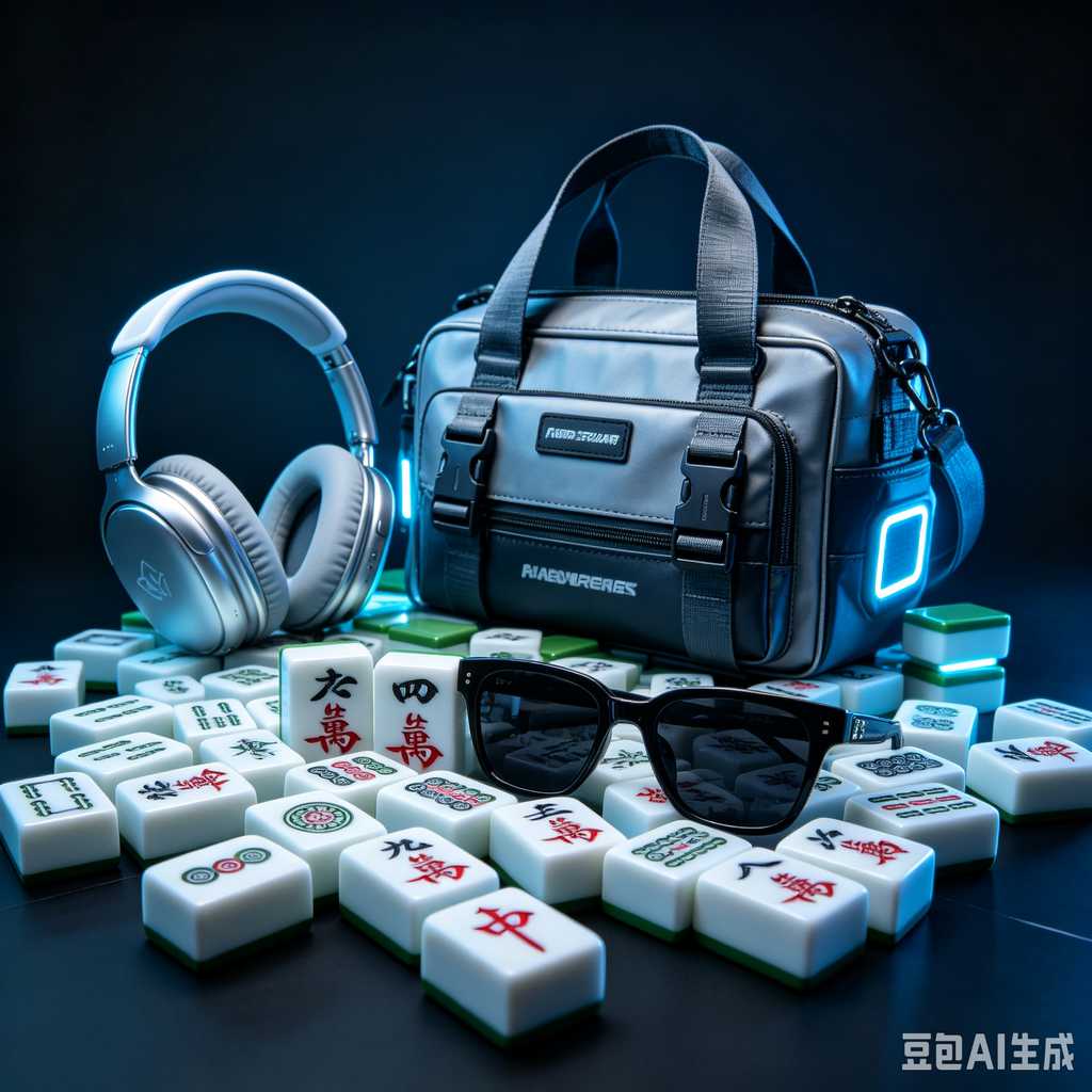 flat print mahjong set