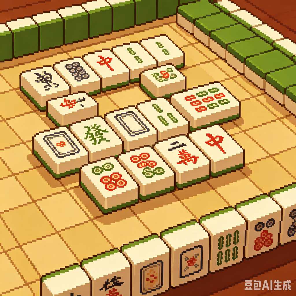 hand crafted mahjong set