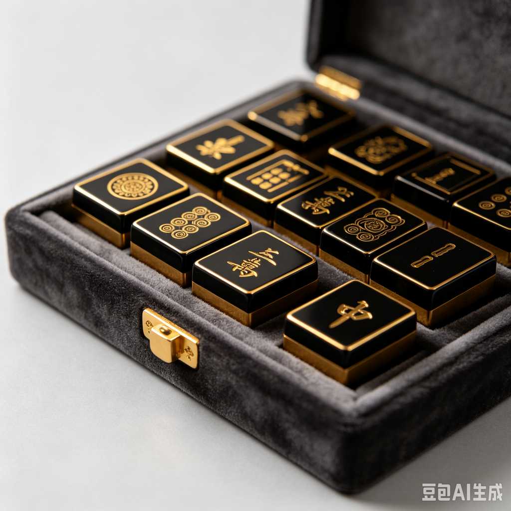 mini mahjong set for travel