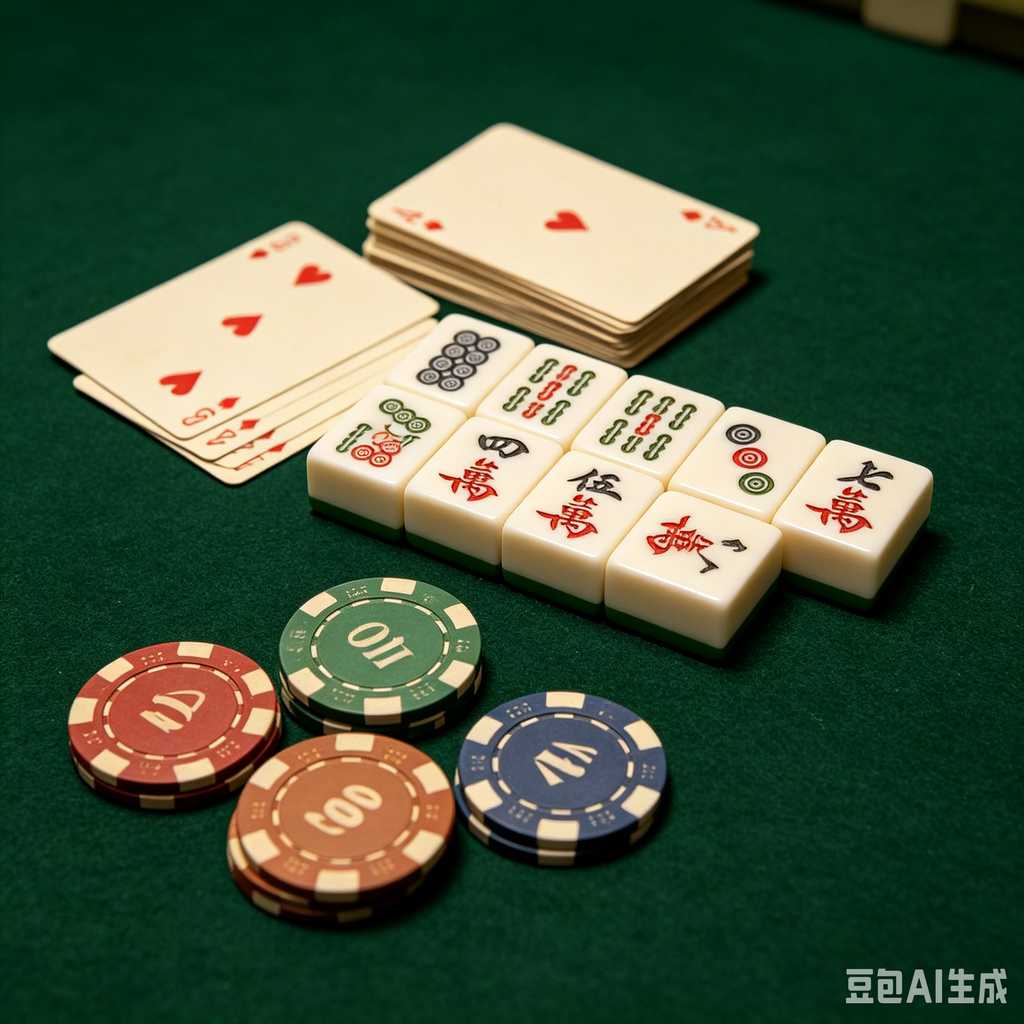 simulated ivory mahjong set